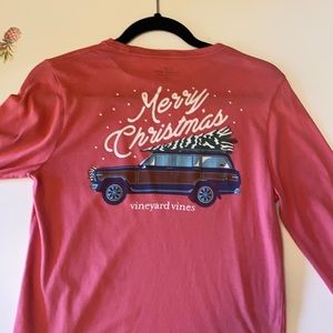 Boys Vineyard Vines Christmas longsleeve tshirts - 3 package in Medium (12-14)